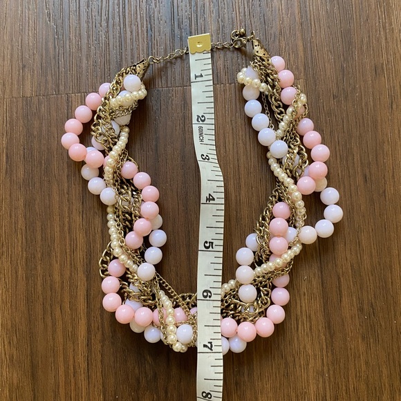 Multi-Strand Chain Beaded Necklace - Picture 4 of 4